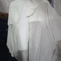 پیراهن سفید ارزان و کاپشن متنوع چرم