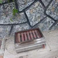 کباب پز بدنه استیل و چودن