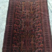 فرش کاملا  قدیمی یک در یک ونیم