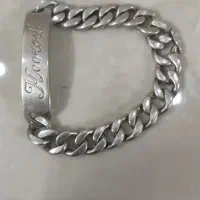 دستبند بینظیر نقره با حکاکی کوروش