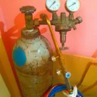 کپسول اکسیژن ۲۰ لیتری آلمان . مانومتر سرپیک