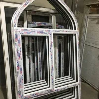 درو پنجرهpvcو شیشه و توری