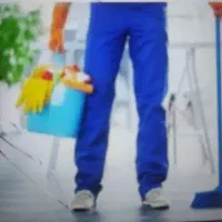 نضافت حیاط راه پله وپشت بام