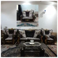 فروش مبل هفت نفره بامیزدربافق  باتخفیف ویژه