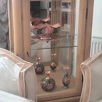 ویترین چوبی دو طبقه