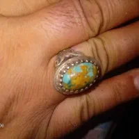 انگشتر فیروزه اصل  نقره خاص