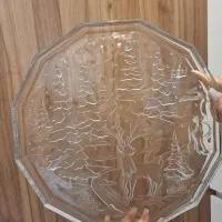 سینی کریستال اصل قدیمی پنجاه ساله