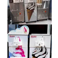 بستنی قیفی،شراکت