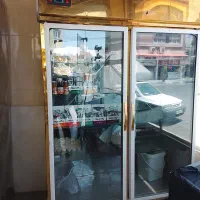 یخچال دودرب‌استیل‌‌مرغی‌و‌سوپر‌مارکت