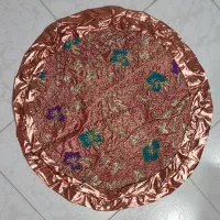 رومیزی گرد هندی