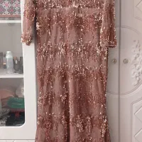 لباس مجلسی مخمل پولک