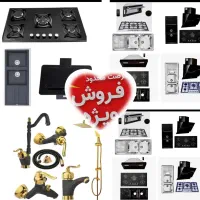 پک گاز توکار رومیزی  هود مخفی رادمان سینک فر GR74