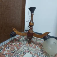 لوستر چوبی