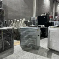 فن مرغداری 140×140 دمپردار (موتور 1.5 اسب بخار)