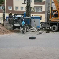 انواع واقسام بتن ریزی با دستگاه خلاطه دیزل مرادی