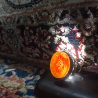 انگشتر عقیق سبز و سرخ یمانی