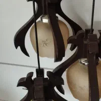لوستر چوبی اشپزخانه