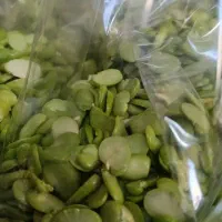 فروش باقالی و نخود فرنگی پاک شده