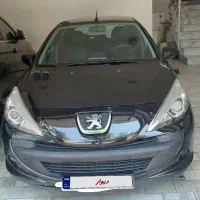فروش یک دستگاه خودرو207مشکی تیوفای