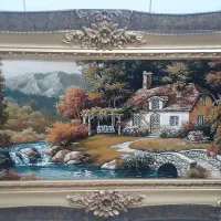 تابلو فرش منظره طبیعت