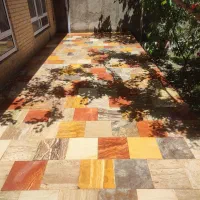 کاشی کاری، بنایی ،نما ساده یا رومی ،واجرای سقف