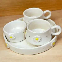 ظروف سرامیکی باطرح برجسته - کادویی