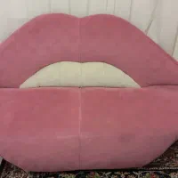 مبل دو نفره طرح لب