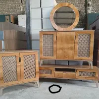 آینه کنسول میز تلویزیون جاکفشی