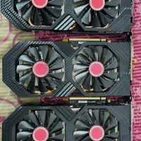 سه عدد کار گرافیک rx580 در حد آک خیلی تمیز