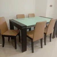 میز غذاخوری وارداتی ۶ نفره