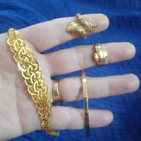 طلای زیبا در حد نو و خوش پوش