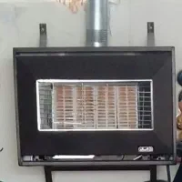 بخاری گازی دیواری آبسال در حدنو وتمیز
