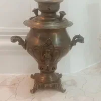 سماور زغالی مس
