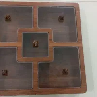 جعبه پذیرایی چوبی