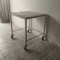 چهارپایه کولر  چرخ دار
