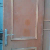۹ لنگه درب چوبی با قفل و دستگیره