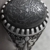 انگشتر خطی نقره