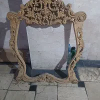 قاب اینه تمام چوب منبتی