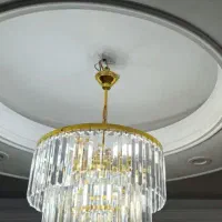 ۳ عدد لوستر چهار طبقه در حد نو