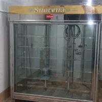 یخچال و ترازو و وسایل  مغازه مرغ فروشی
