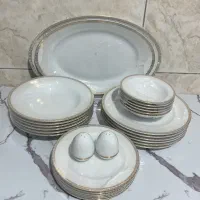 سرویس غذا خوری 28 پارچه چینی زرین ایران