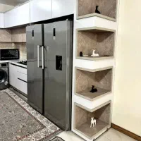 کابینت دوبله درحد نو بدون خرابی حدود ۹متر