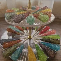 قندو نبات رنگی دمنوشی تزعینی گیاهی شکلات گیفت شکر