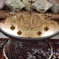 جلو مبلی همراه با سنگ وآینه ی رومیزی