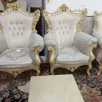 مبلمان منبت کاری شده همراه با عسلی