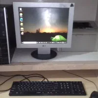 مینی کامپیوتر HP  به همراه مانیتور