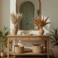 آینه کنسول و کافی‌بار
