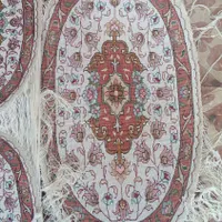 فرش رومیزی ست کف ابریشم|فرش|ارومیه, |دیوار