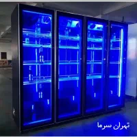 یخچال ۴در ایلیا ۲.۵ متر کویل سردخانه موتور دانفوس