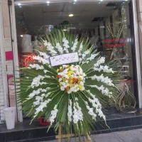 تاج گل و باکس گل ترحیم